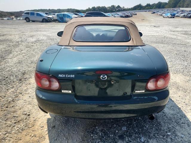 JM1NB353X10205329 - 2001 MAZDA MX-5 MIATA BASE GREEN photo 6