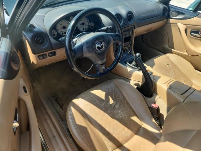 JM1NB353X10205329 - 2001 MAZDA MX-5 MIATA BASE GREEN photo 8