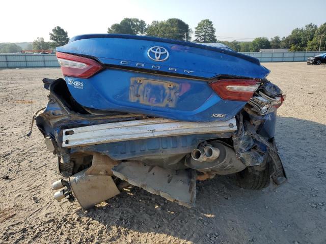 4T1B61HK5JU128369 - 2018 TOYOTA CAMRY XSE 蓝色 照片 6