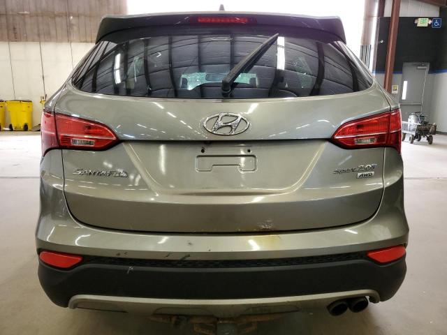 5XYZWDLA1DG109617 - 2013 HYUN SANTA FE SPORT GRAY photo 6