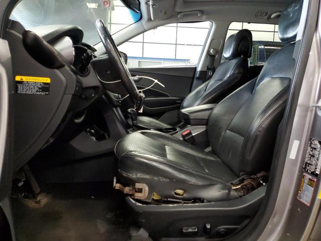 5XYZWDLA1DG109617 - 2013 HYUN SANTA FE SPORT GRAY photo 7