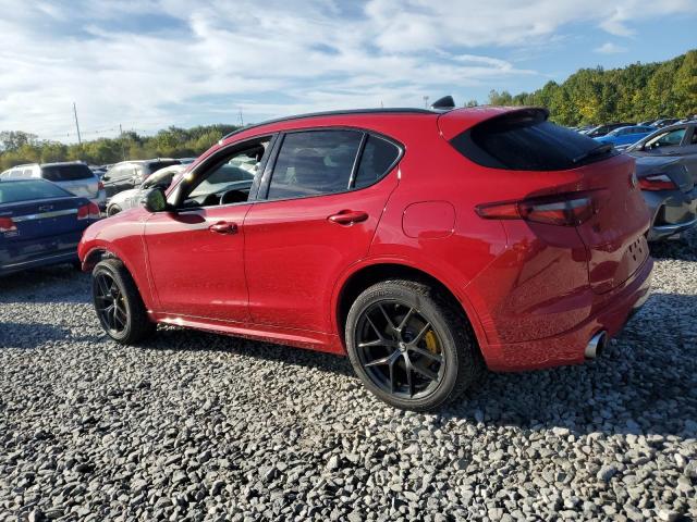 ZASPAKBN4M7D18966 - 2021 ALFA ROMEO STELVIO TI RED photo 2
