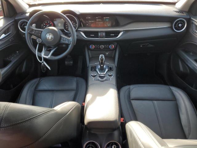 ZASPAKBN4M7D18966 - 2021 ALFA ROMEO STELVIO TI RED photo 8