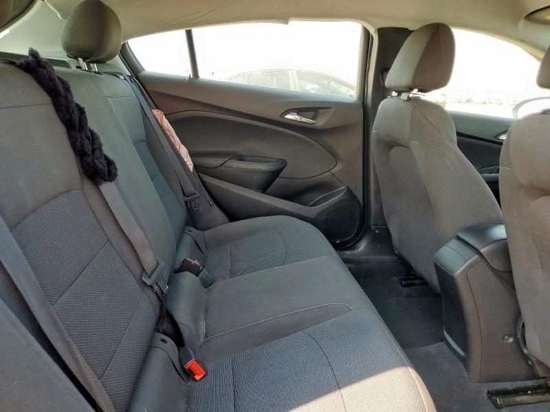 3G1BC6SM3KS586488 - 2019 CHEVROLET CRUZE LS ვერცხლისფერი ფოტო 10