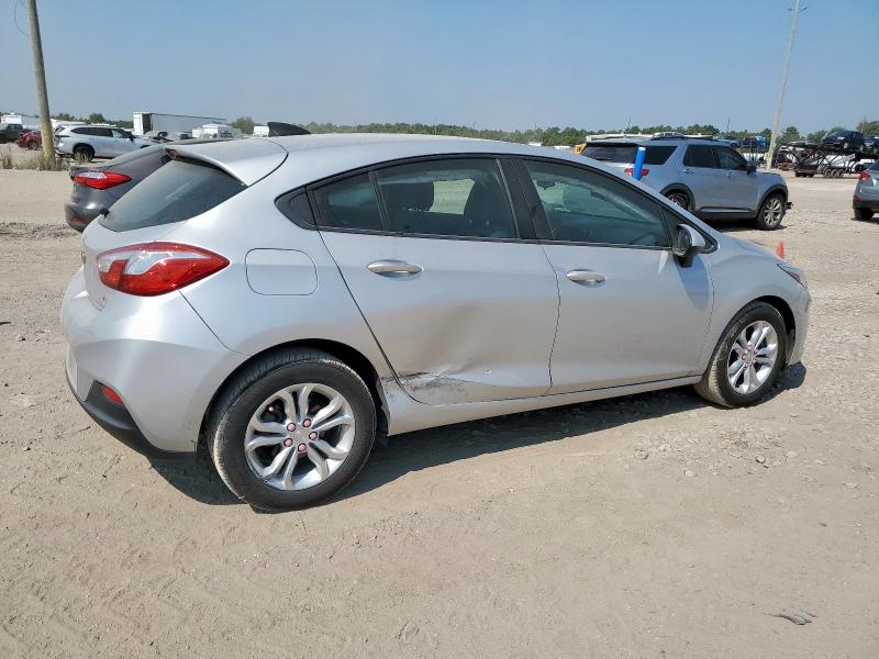 3G1BC6SM3KS586488 - 2019 CHEVROLET CRUZE LS ვერცხლისფერი ფოტო 3