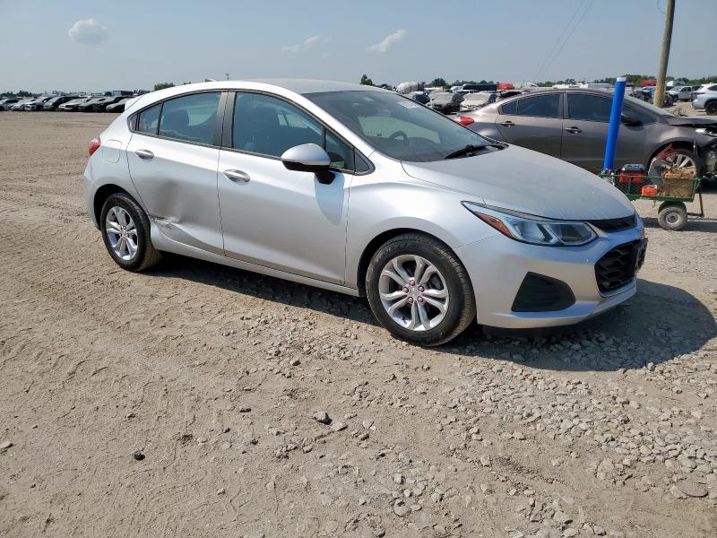 3G1BC6SM3KS586488 - 2019 CHEVROLET CRUZE LS ვერცხლისფერი ფოტო 4