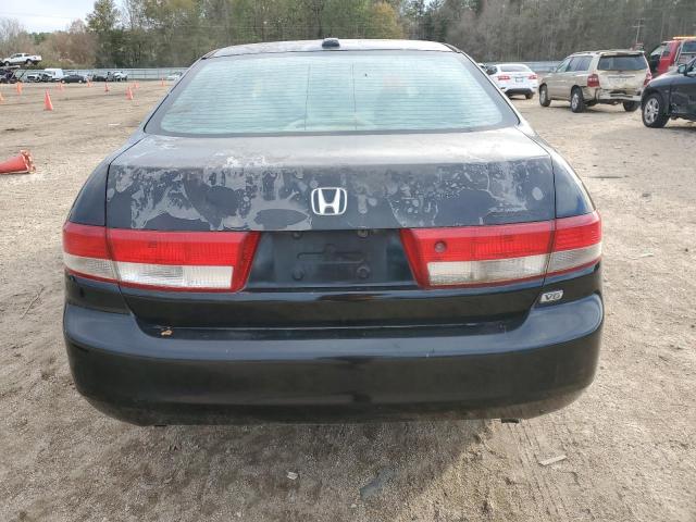 1HGCM66504A090646 - 2004 HONDA ACCORD EX BLACK photo 6