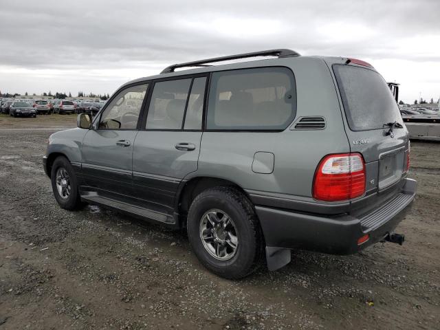 JTJHT00WX23512684 - 2002 LEXUS LX 470 SILVER photo 2