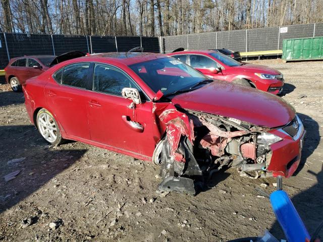 JTHCF5C25A5042060 - 2010 LEXUS IS 250 RED photo 4