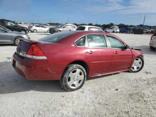 2G1WV58K781358008 - 2008 CHEVROLET IMPALA 50TH ANNIVERSARY MAROON photo 3