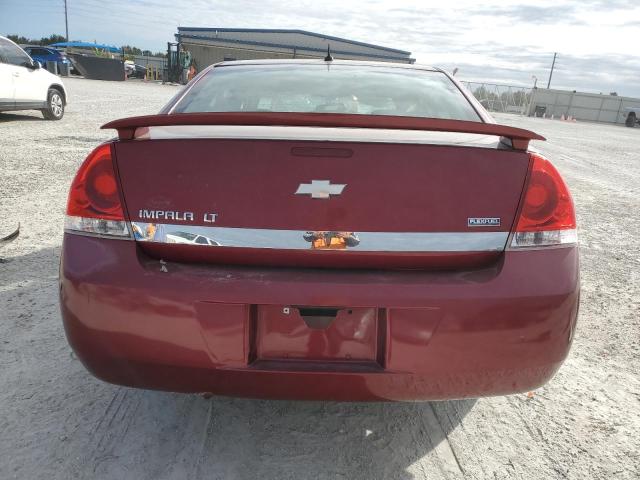 2G1WV58K781358008 - 2008 CHEVROLET IMPALA 50TH ANNIVERSARY MAROON photo 6