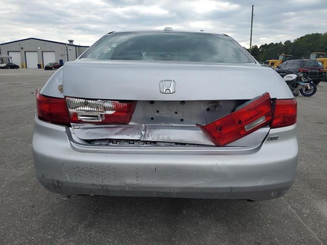 1HGCM66535A013089 - 2005 HONDA ACCORD EX SILVER photo 6