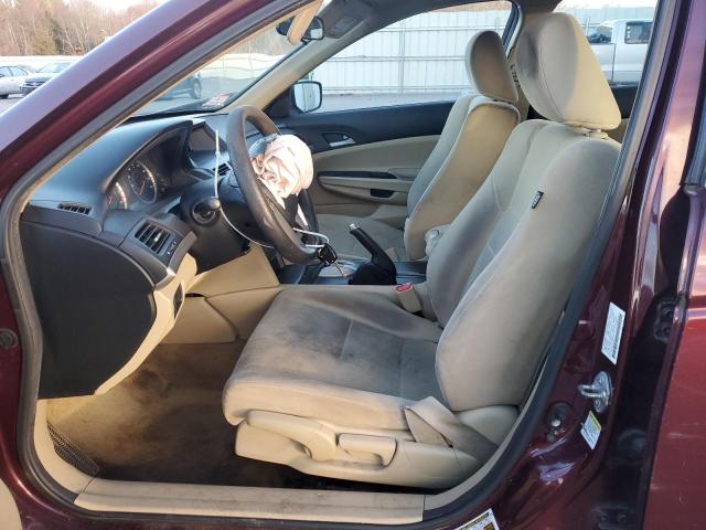 1HGCP2F38BA115367 - 2011 HONDA ACCORD LX RED photo 7