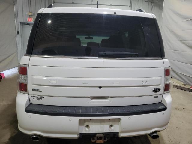 2FMHK6C80JBA17409 - 2018 FORD FLEX SEL თეთრი ფოტო 6