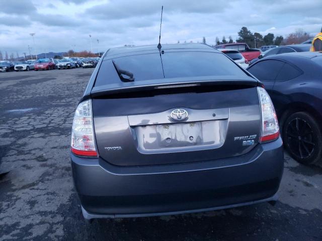 JTDKB20U773210444 - 2007 TOYOTA PRIUS GRAY photo 6