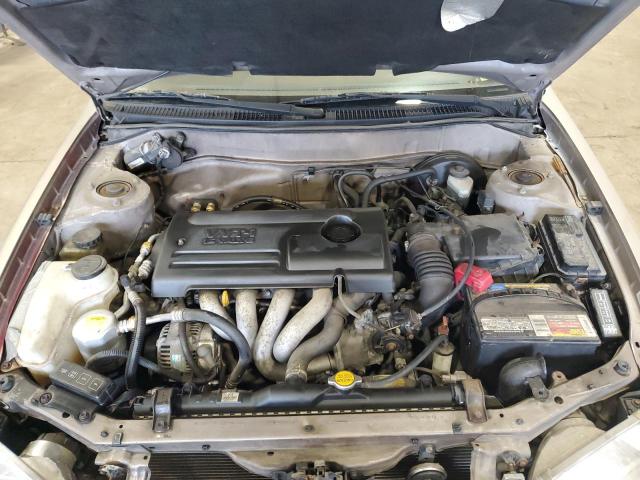 1Y1SK52841Z409890 - 2001 CHEVROLET GEO PRIZM BASE TAN photo 11