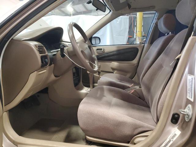 1Y1SK52841Z409890 - 2001 CHEVROLET GEO PRIZM BASE TAN photo 7