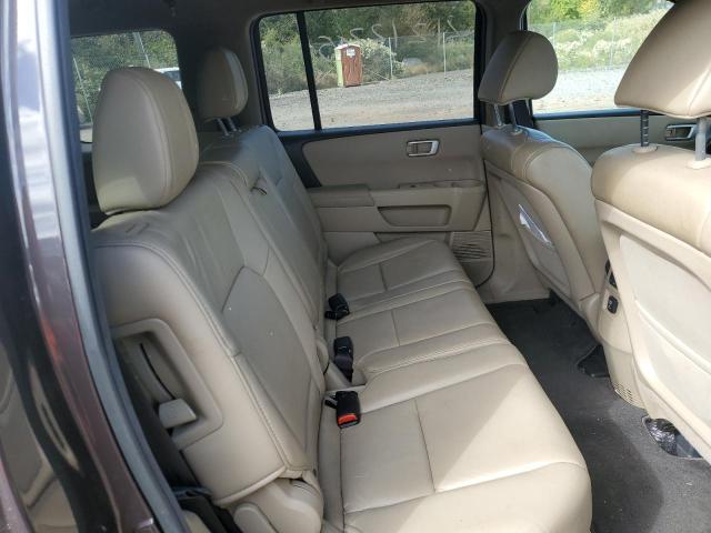 5FNYF4H5XDB073814 - 2013 HONDA PILOT EXL GRAY photo 11