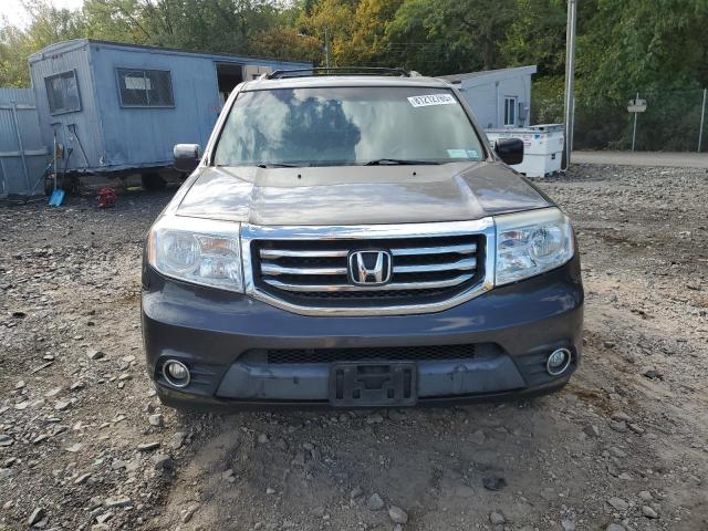 5FNYF4H5XDB073814 - 2013 HONDA PILOT EXL GRAY photo 5