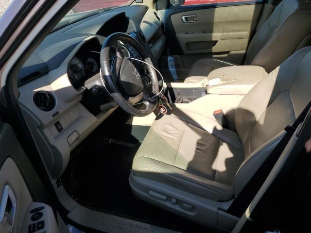 5FNYF4H5XDB073814 - 2013 HONDA PILOT EXL GRAY photo 7