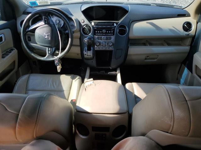 5FNYF4H5XDB073814 - 2013 HONDA PILOT EXL GRAY photo 8