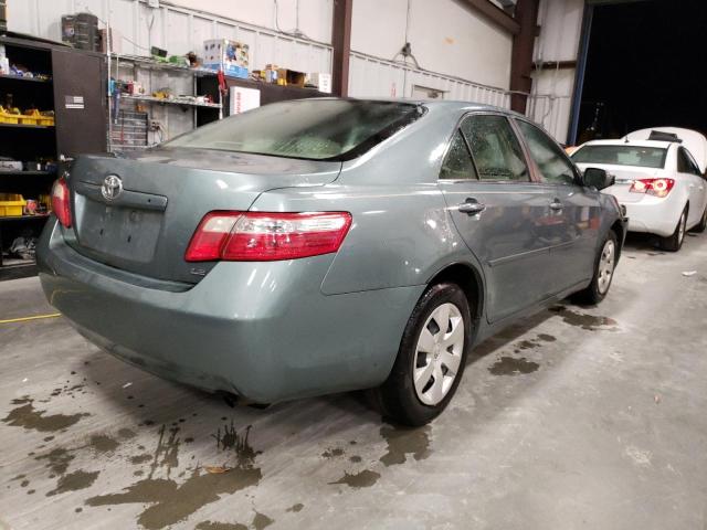 4T1BE46K27U591831 - 2007 TOYOTA CAMRY CE BLUE photo 3