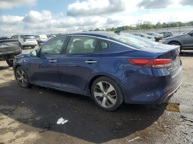 5XXGW4L22JG216885 - 2018 KIA OPTIMA SX أزرق صورة 2