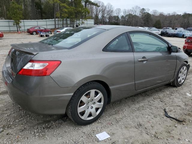 2HGFG12658H501956 - 2008 HONDA CIVIC LX GRAY photo 3