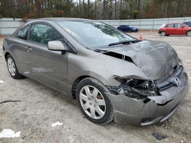 2HGFG12658H501956 - 2008 HONDA CIVIC LX GRAY photo 4