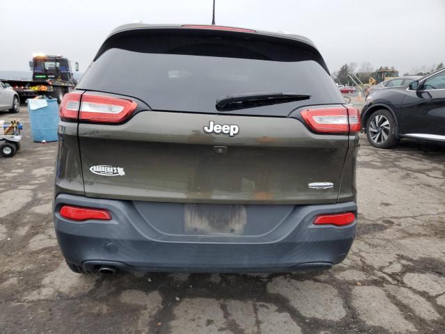 1C4PJLCB2GW160110 - 2016 JEEP CHEROKEE LATITUDE GREEN photo 6