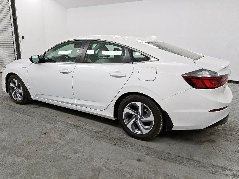 19XZE4F57LE011074 - 2020 HONDA INSIGHT EX თეთრი ფოტო 2