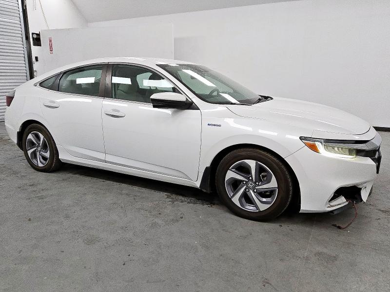 19XZE4F57LE011074 - 2020 HONDA INSIGHT EX თეთრი ფოტო 4