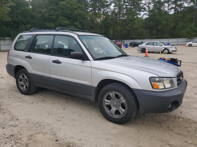 JF1SG63684H740237 - 2004 SUBARU FORESTER 2.5X Gümüş foto 4