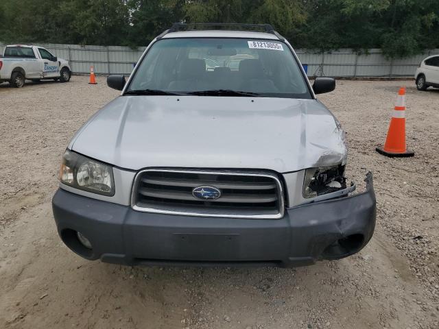 JF1SG63684H740237 - 2004 SUBARU FORESTER 2.5X Gümüş foto 5