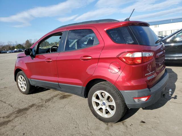 MAJ6P1UL8JC168281 - 2018 FORD ECOSPORT SE RED photo 2