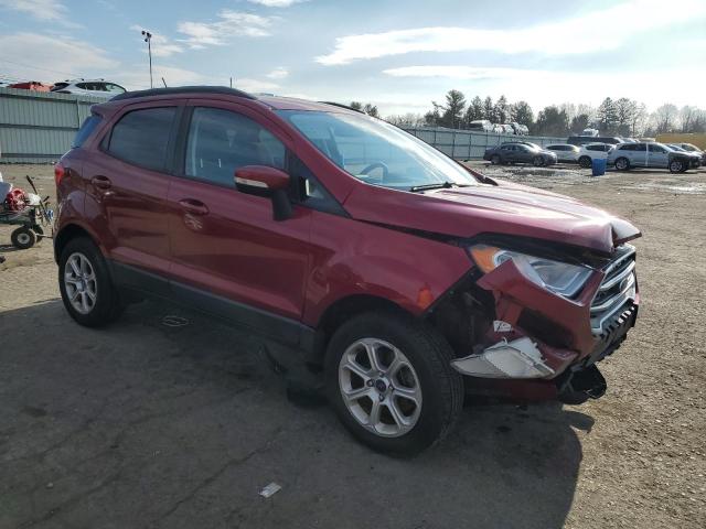 MAJ6P1UL8JC168281 - 2018 FORD ECOSPORT SE RED photo 4
