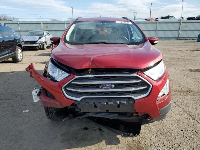 MAJ6P1UL8JC168281 - 2018 FORD ECOSPORT SE RED photo 5