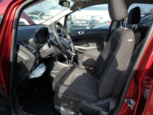 MAJ6P1UL8JC168281 - 2018 FORD ECOSPORT SE RED photo 7