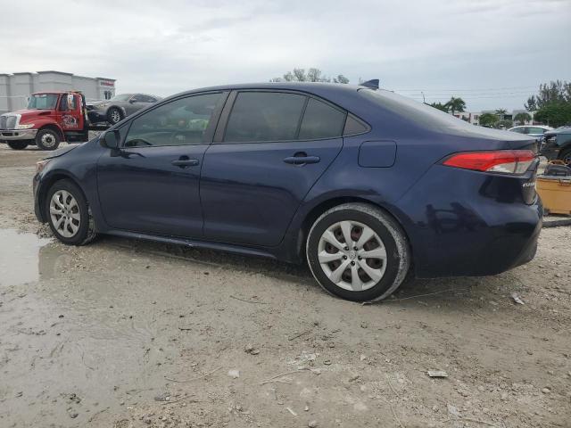 JTDEPRAEXLJ047082 - 2020 TOYOTA COROLLA LE BLUE photo 2
