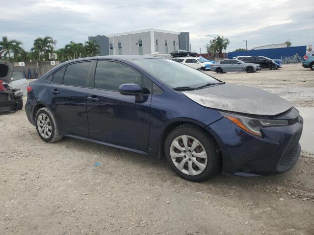 JTDEPRAEXLJ047082 - 2020 TOYOTA COROLLA LE BLUE photo 4