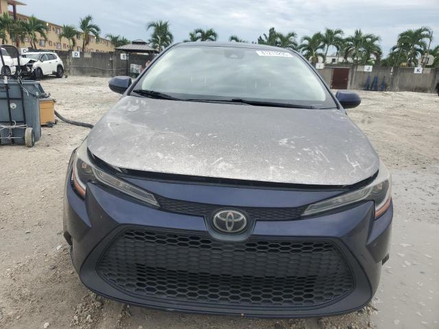 JTDEPRAEXLJ047082 - 2020 TOYOTA COROLLA LE BLUE photo 5