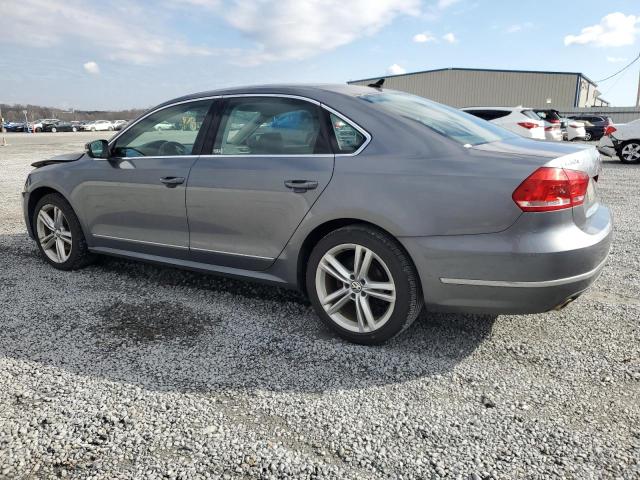 1VWCV7A38FC015723 - 2015 VOLKSWAGEN PASSAT SEL GRAY photo 2