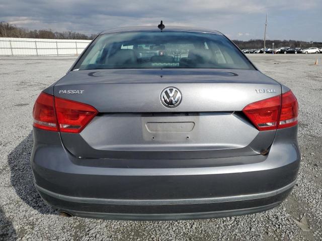 1VWCV7A38FC015723 - 2015 VOLKSWAGEN PASSAT SEL GRAY photo 6