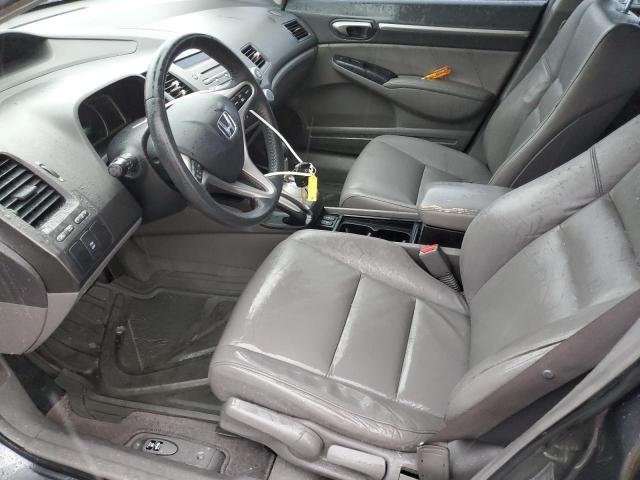 19XFA1F93AE038253 - 2010 HONDA CIVIC EXL ნაცრისფერი ფოტო 7