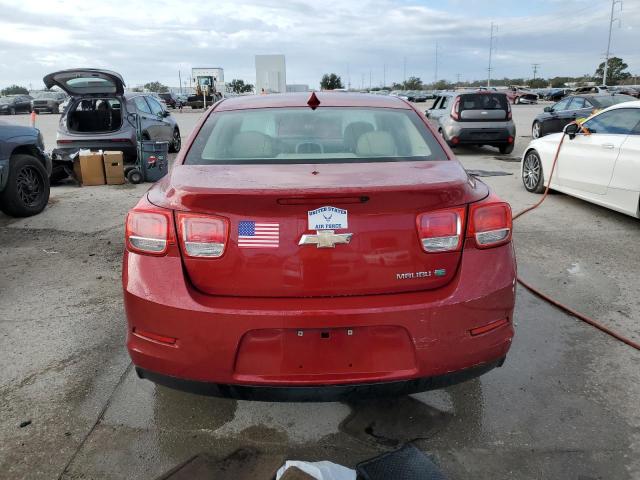 1G11D5SR8DF346732 - 2013 CHEVROLET MALIBU 1LT RED photo 6