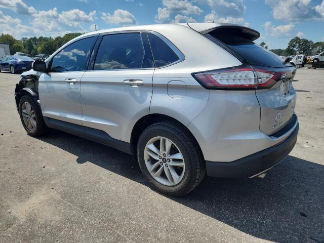 2FMPK3J99HBB30047 - 2017 FORD EDGE SEL SILVER photo 2