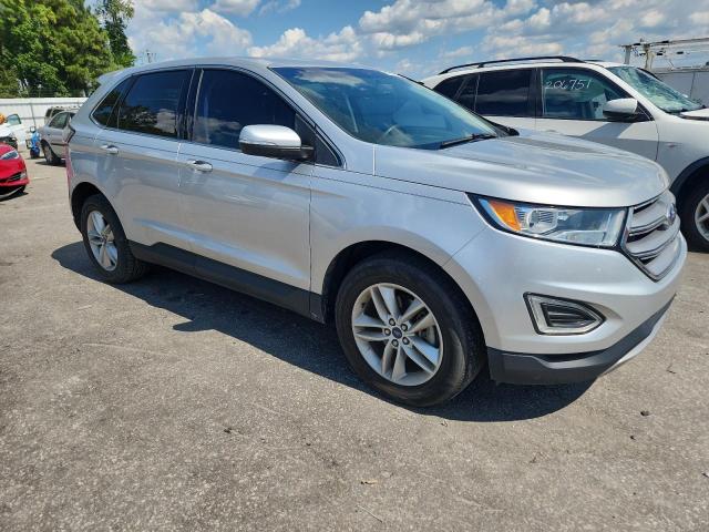 2FMPK3J99HBB30047 - 2017 FORD EDGE SEL SILVER photo 4