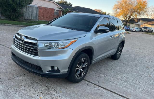 5TDKKRFH3GS504344 - 2016 TOYOTA HIGHLANDER XLE SILVER photo 2