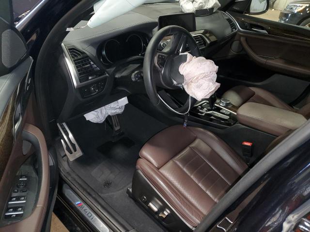 5UXTS3C56K0Z08485 - 2019 BMW X3 XDRIVEM40I BLUE photo 8