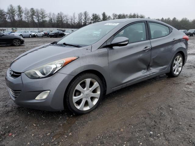 5NPDH4AE9DH189400 - 2013 HYUNDAI ELANTRA GLS SILVER photo 1